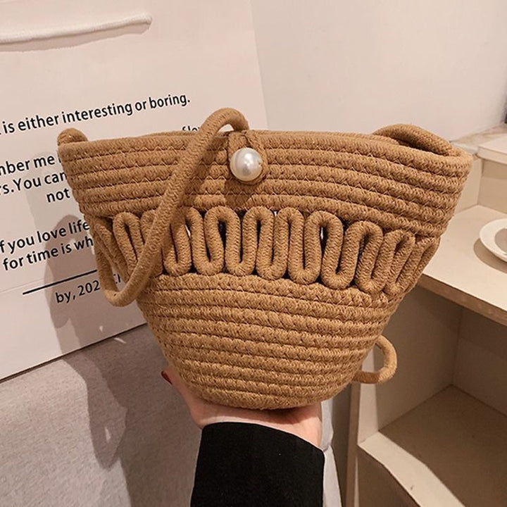 Women’s Fashion Basket Bag with Unique Structure Stornfield