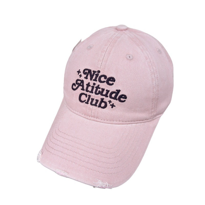 Men's Distressed Cotton Baseball Cap Stornfield 1784270476