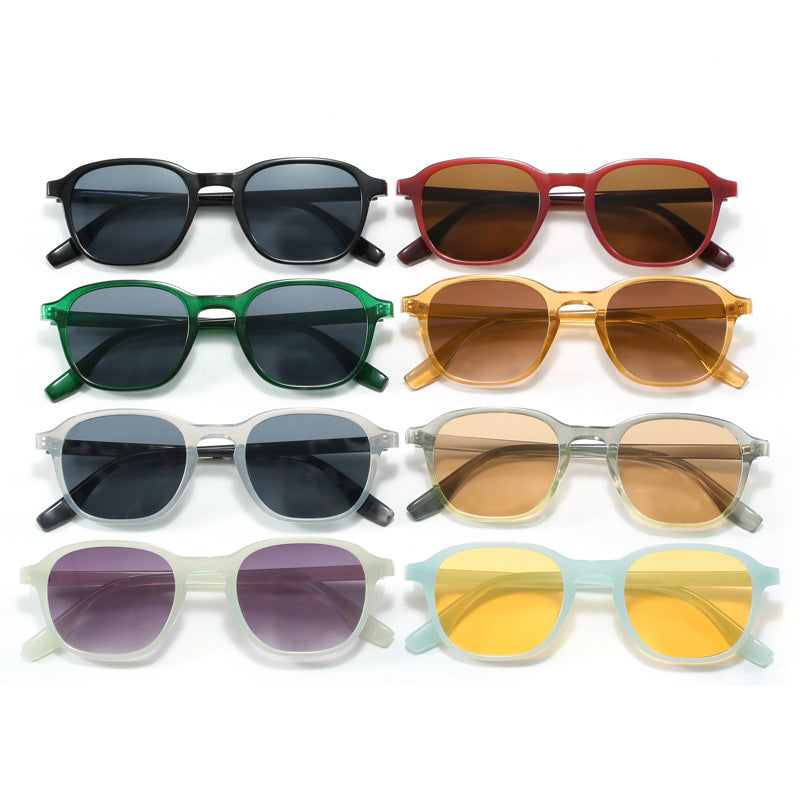 Ladies stylish sunglasses with round frame and UV protection Stornfield