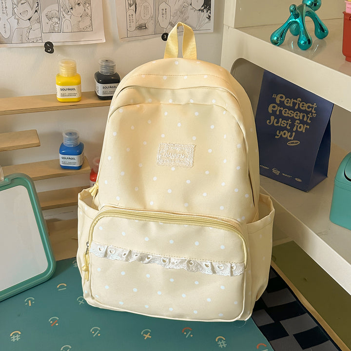 Polka Dot Decorative Backpack Stornfield