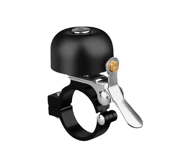 precision engineered bicycle handlebar bell with universal adjustable clamp Stornfield