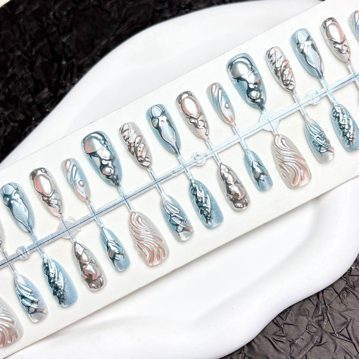 Artistic Press-On Nails Set