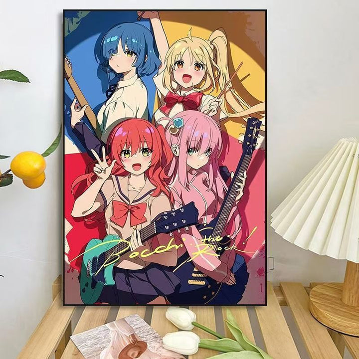 Anime-Inspired Character Wall Art Print Stornfield