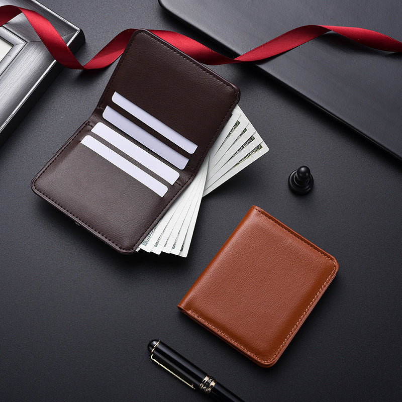 Slim Leather Bi-Fold Wallet Stornfield