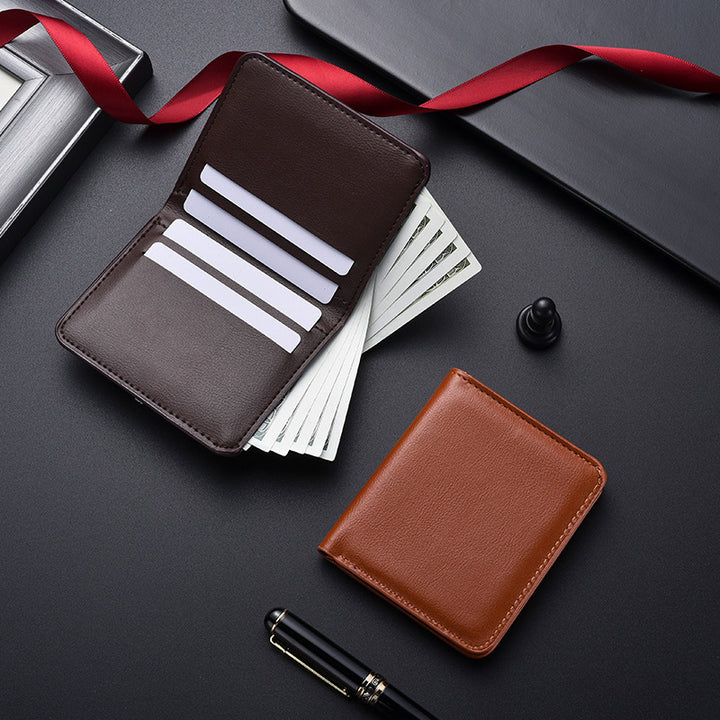 Slim Leather Bi-Fold Wallet Stornfield