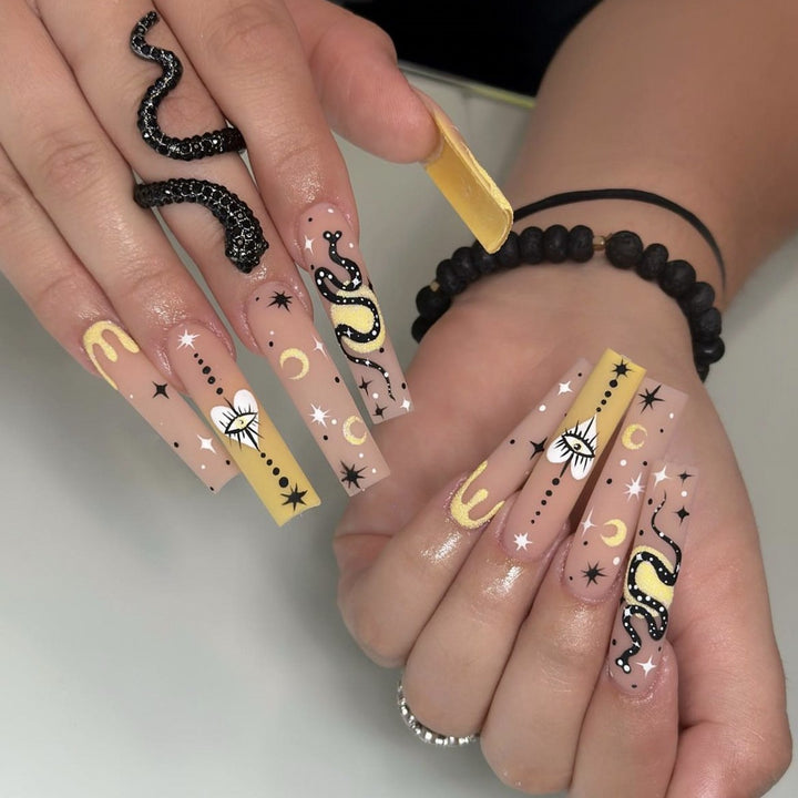 Creative artificial nails with unique patterns Stornfield