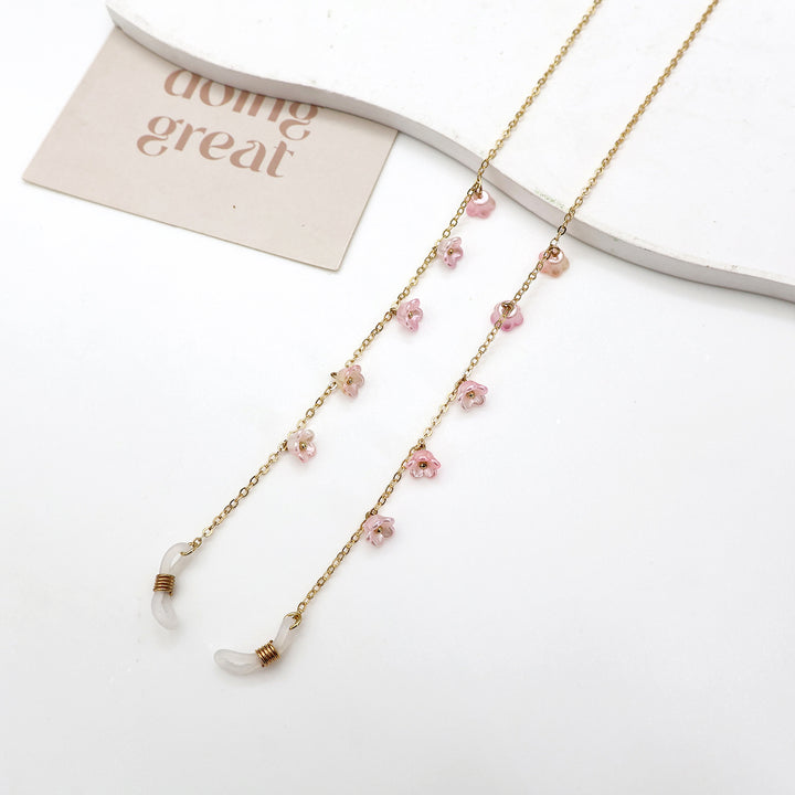 Floral Embellished Eyewear Chain Stornfield