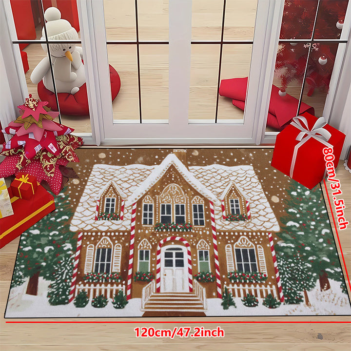 Holiday-Themed Decorative Doormat