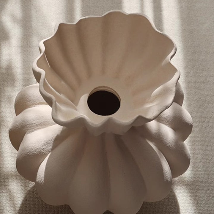 Elegant Floral Shaped Decorative Vase