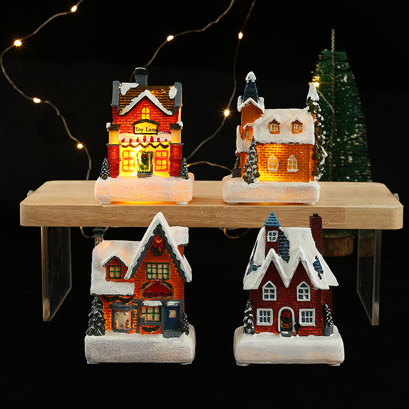 Decorative Christmas lighting with LED house design Stornfield