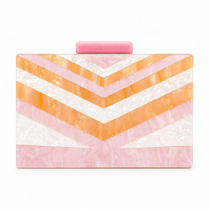 Geometric Acrylic Clutch