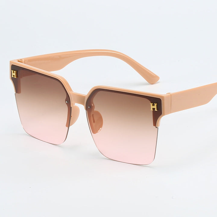 Women square sunglasses with elegant metal frame Stornfield