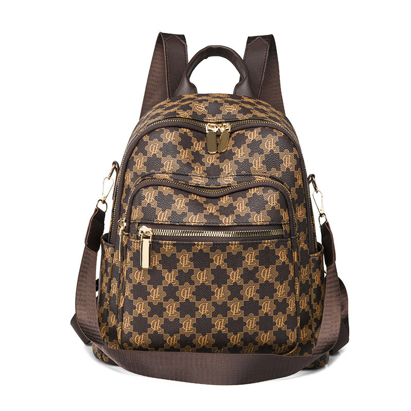 Chic Multi-Pocket Quilted Backpack Stornfield