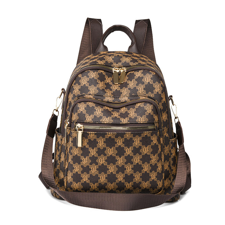 Chic Multi-Pocket Quilted Backpack Stornfield