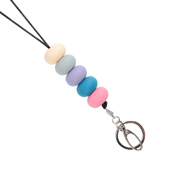 Colorful Beaded Keychain Holder Stornfield