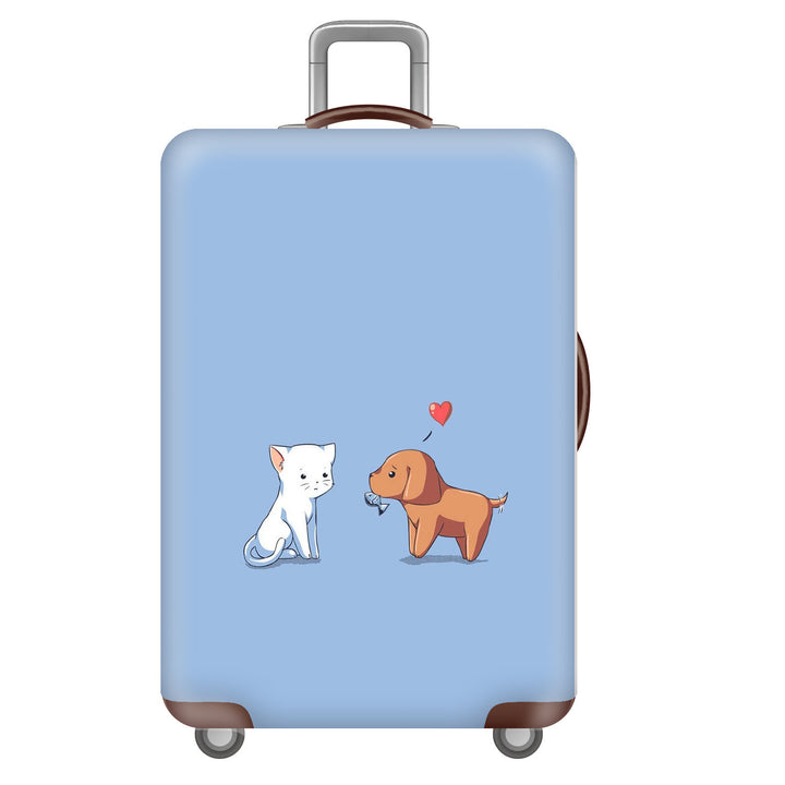 Unisex Hard-shell Suitcase with Impressive Futuristic City Design Stornfield