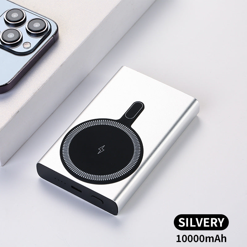 Portable Magnetic Power Bank with Fast Inductive Charger Stornfield
