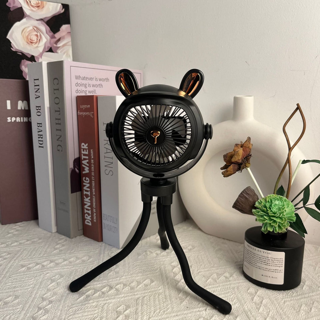 Cute Animal-Themed Portable Desk Fan Stornfield