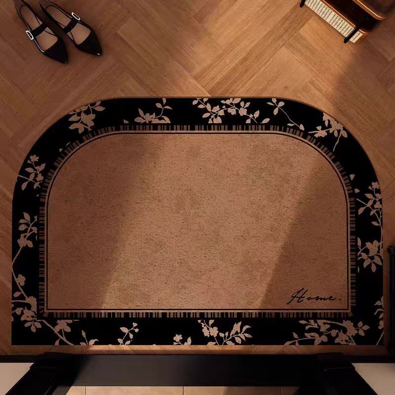 Decorative Floral Door Mat