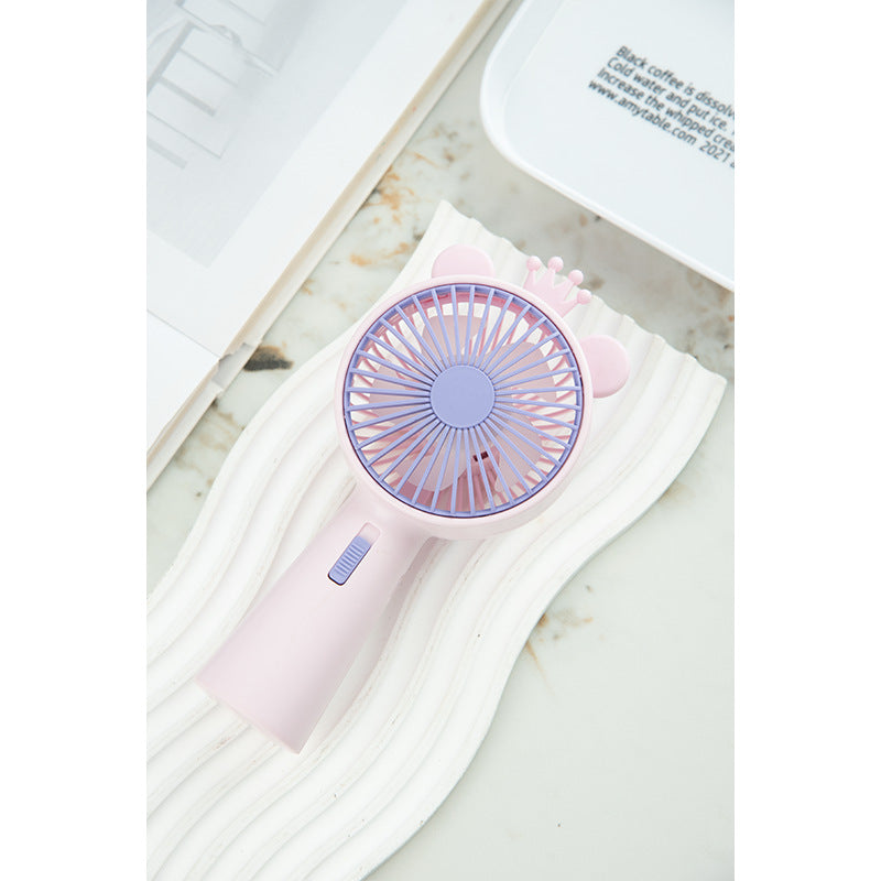 Ladies Portable Hand Fan with Original Antler Design Stornfield