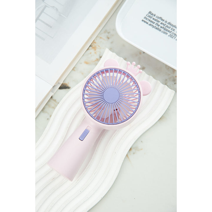 Ladies Portable Hand Fan with Original Antler Design Stornfield