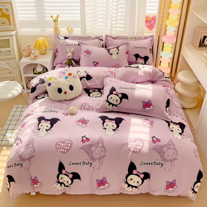 Modern Graphic Print Bedding Set