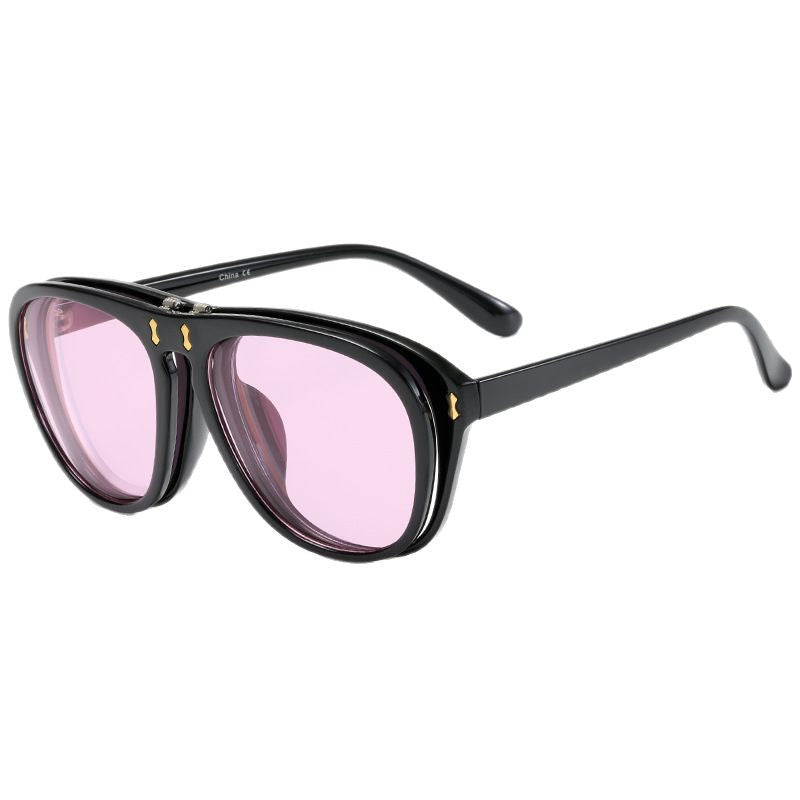 Women's modern oversized sunglasses with unique tortoise design Stornfield