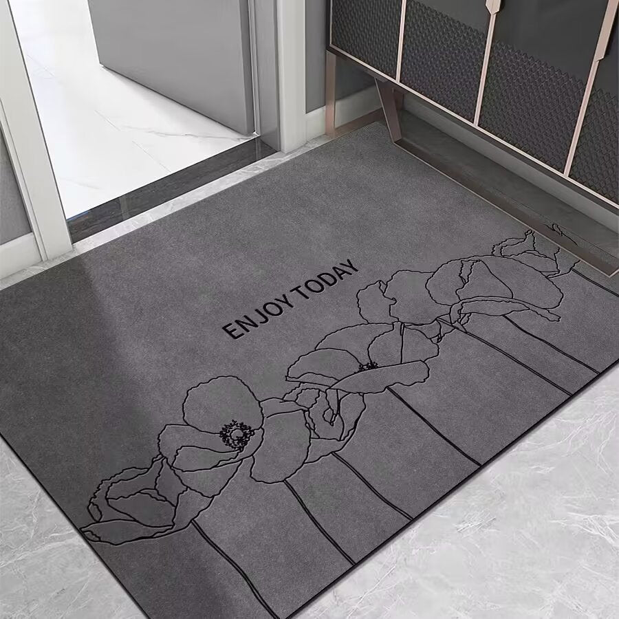 Decorative Motivational Area Rug Stornfield