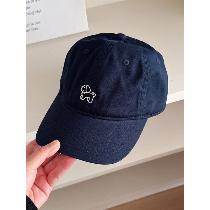 Women's Casual Embroidered Dog Baseball Cap Stornfield
