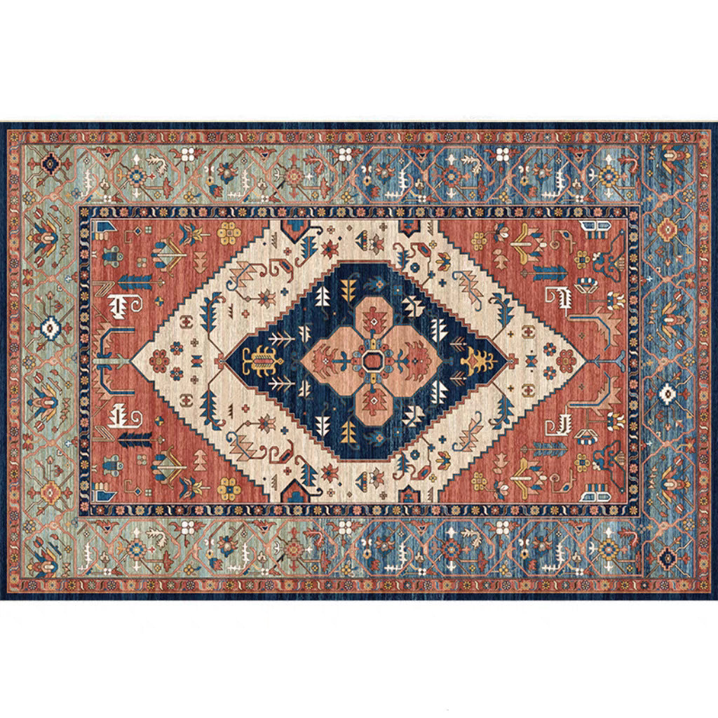 Ornate Persian Style Area Rug Stornfield
