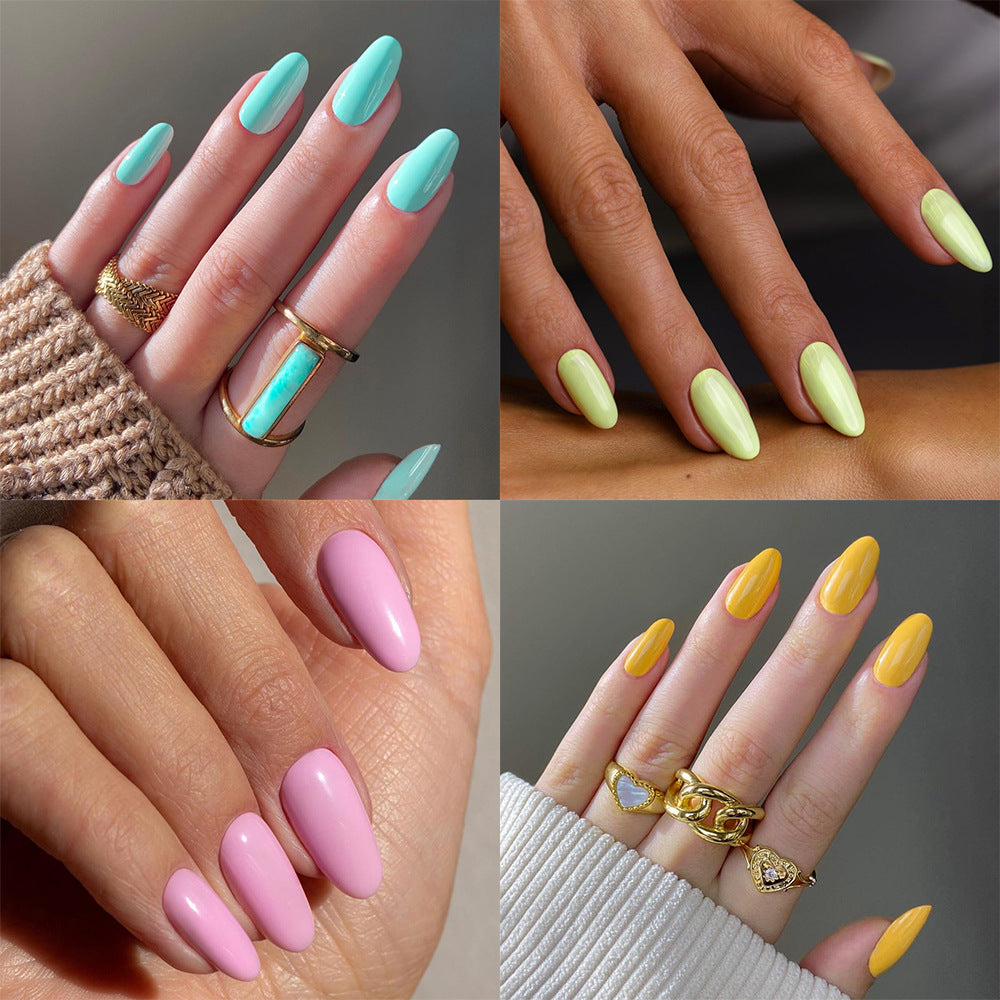 Elegant artificial nails with glossy surface Stornfield