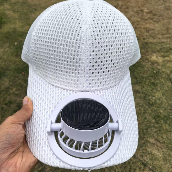 Breathable sports cap with removable USB fan Stornfield