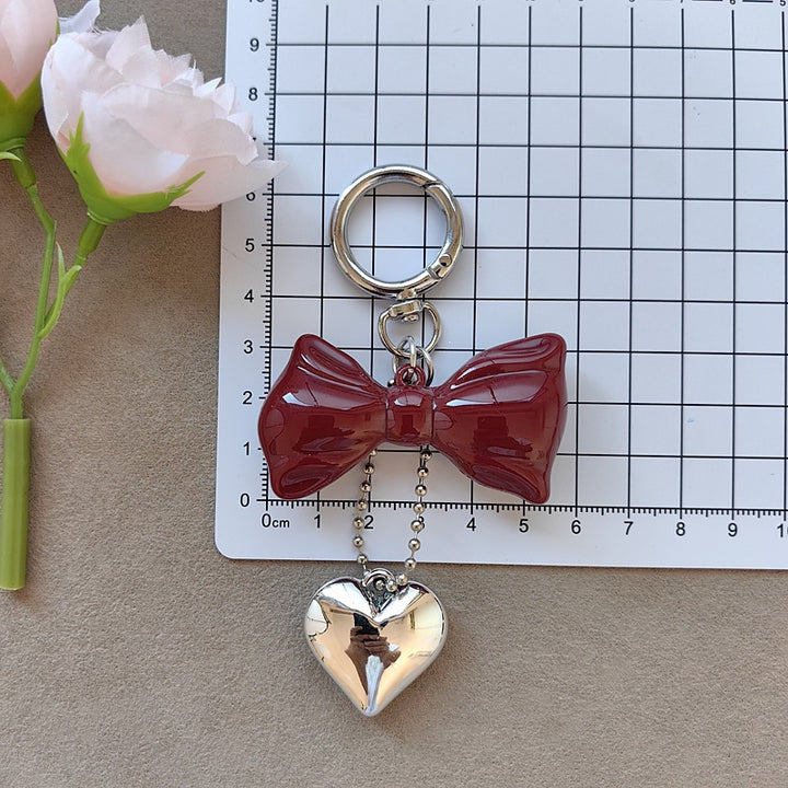 Keychain with bow and heart motif Stornfield