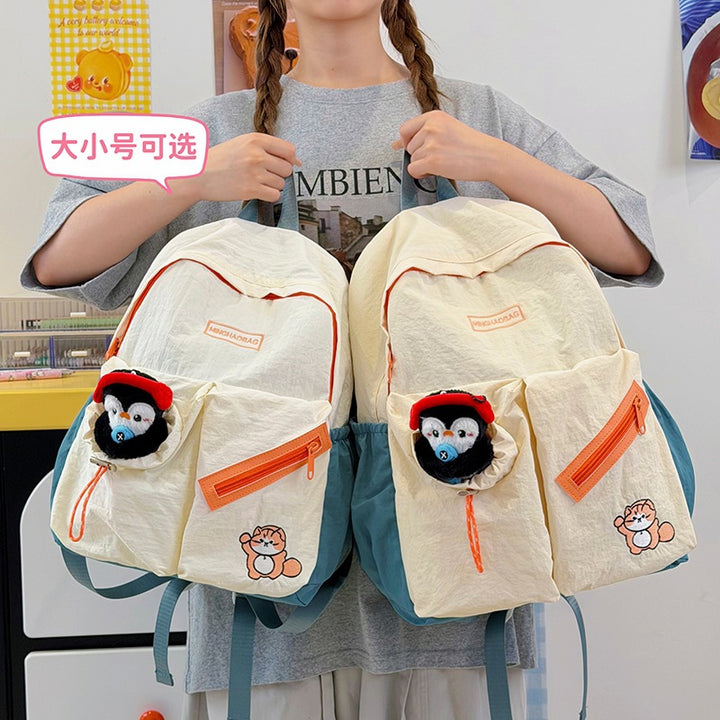 Playful Multi-Pocket Casual Backpack Stornfield