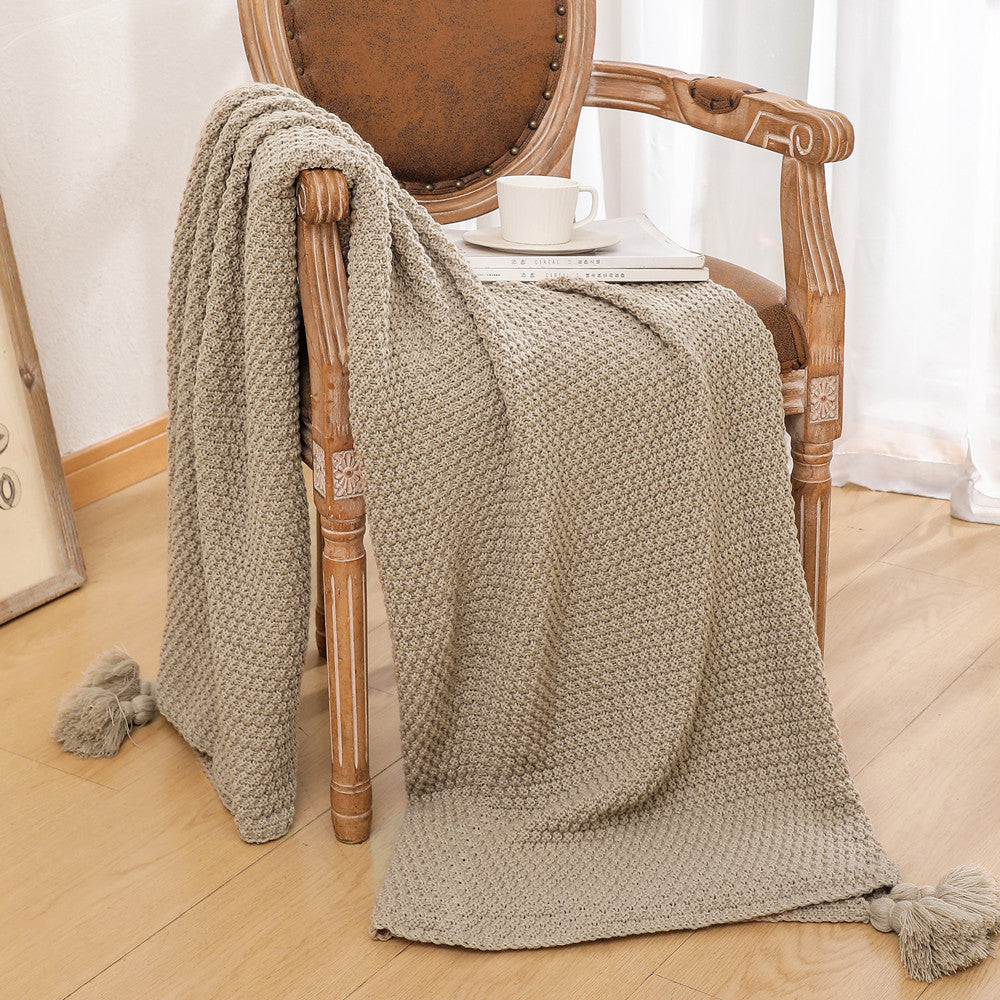 Textured Decorative Throw Blanket