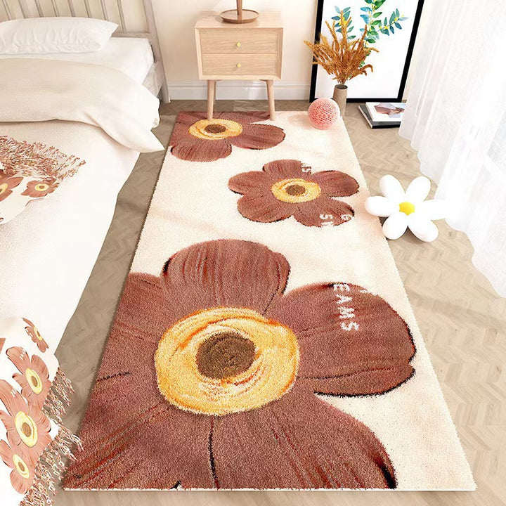 Floral-Themed Soft Floor Mat Stornfield