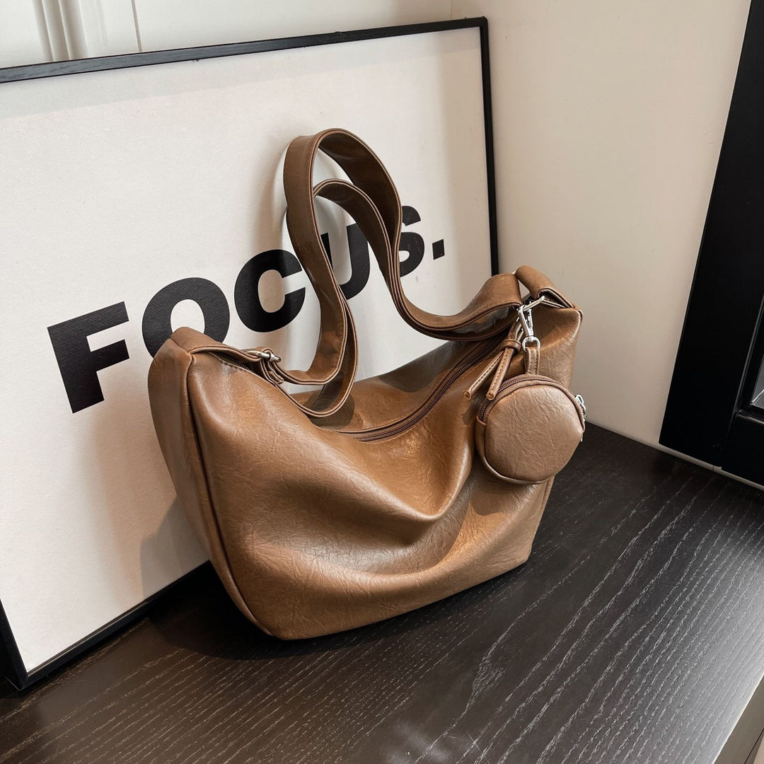 Elegant Slouchy Shoulder Tote