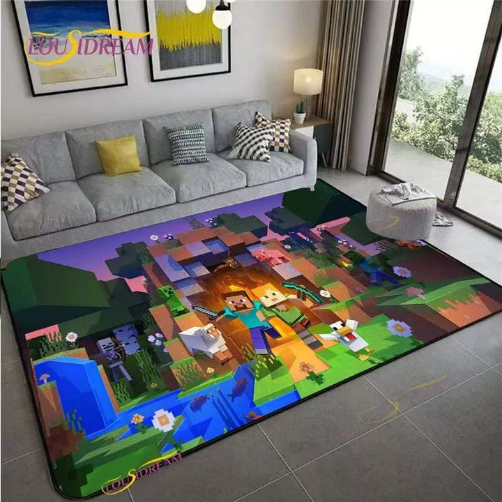 Cartoon-Themed Area Rug