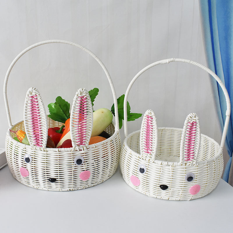 Bunny-Shaped Decorative Storage Basket Stornfield
