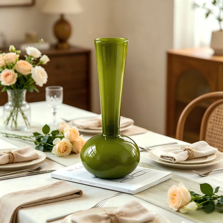 Decorative glass vase Stornfield