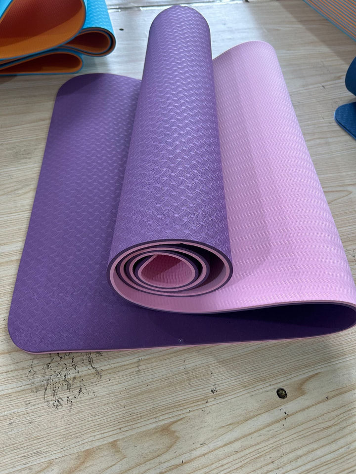 Non-slip fitness yoga mat with double cushioning Stornfield