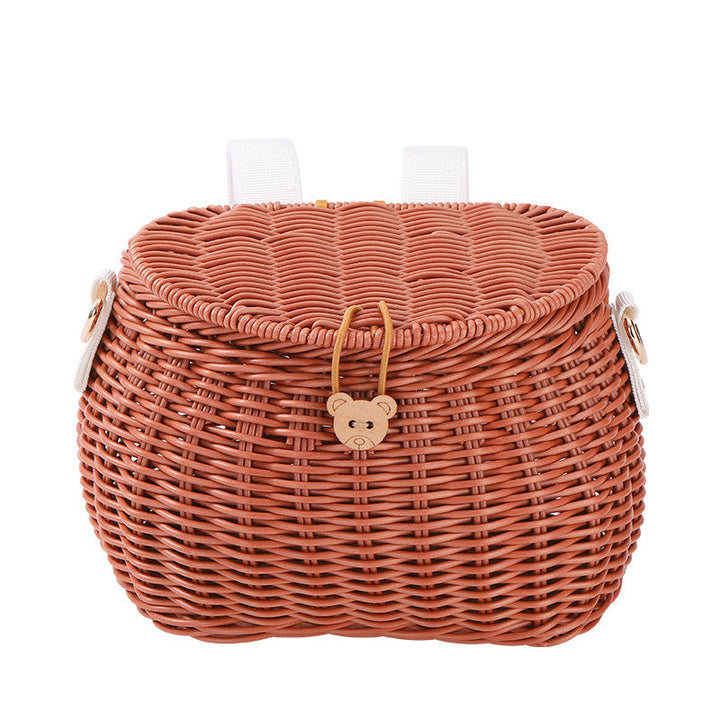 Cute Animal-Themed Woven Storage Basket Stornfield