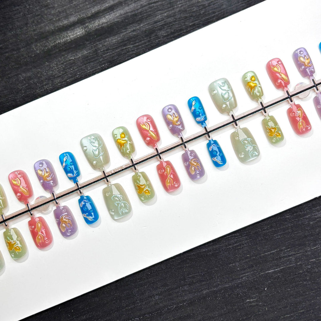 Elegant Ombre Art Press-On Nails