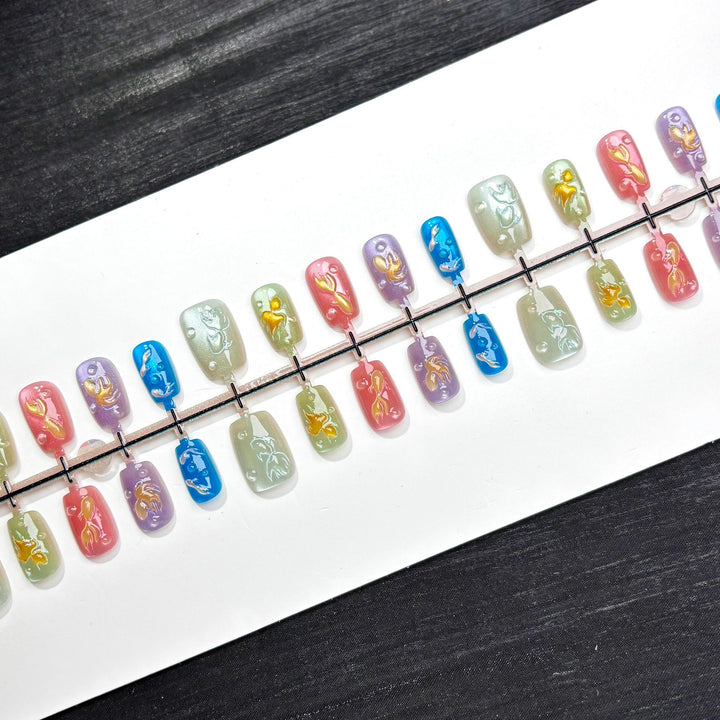 Elegant Ombre Art Press-On Nails
