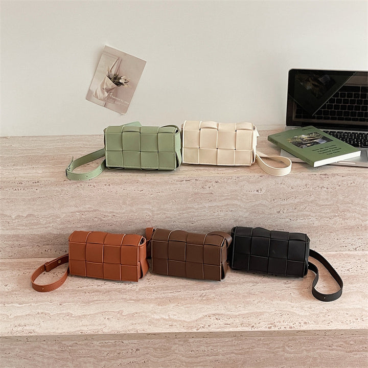 WoWoven Leather Crossbody Purse Stornfield