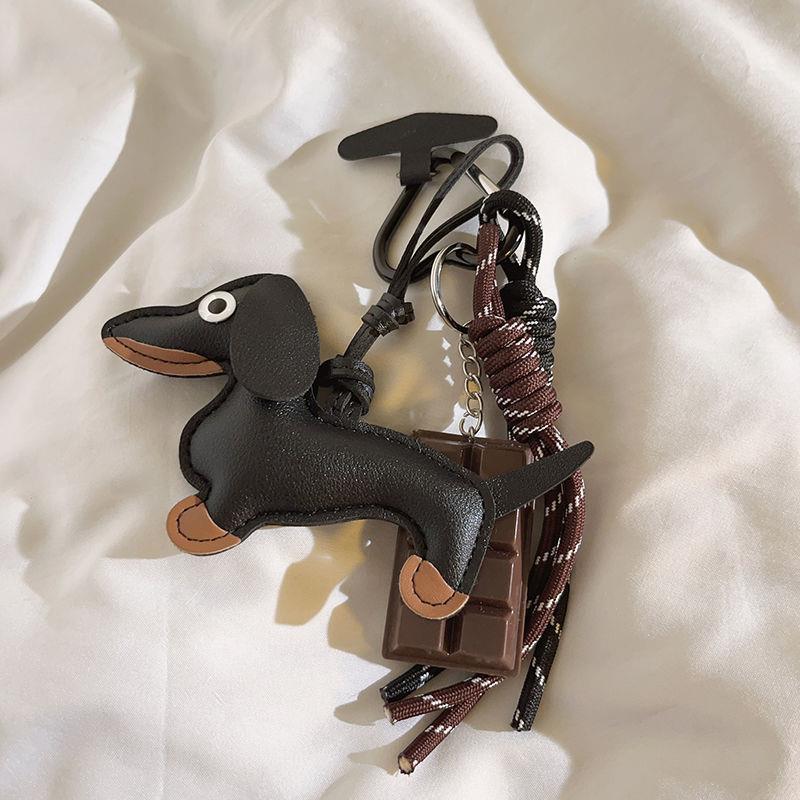 Dog-Shaped Charm Keychain Stornfield