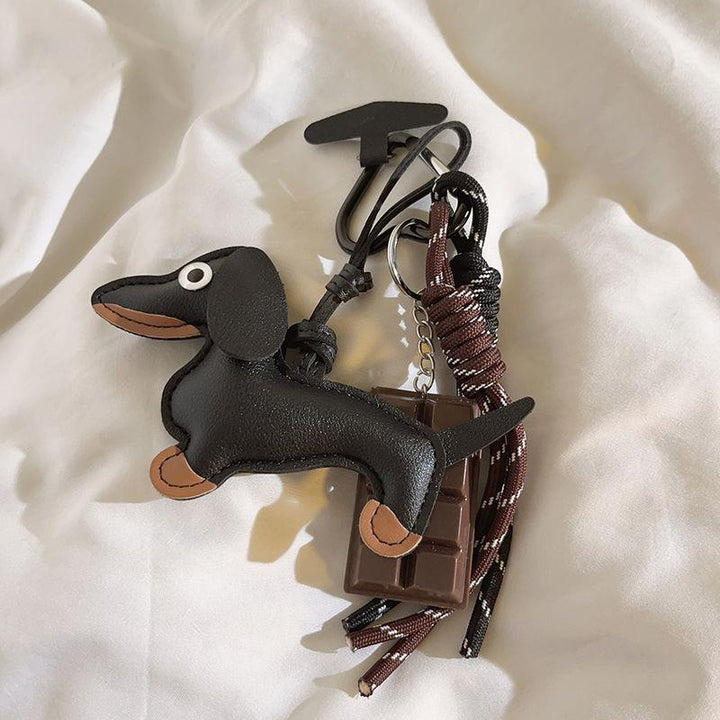 Dog-Shaped Charm Keychain Stornfield