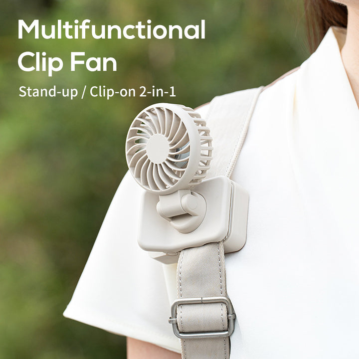 Women's portable clip fan with adjustable tilt angle Stornfield