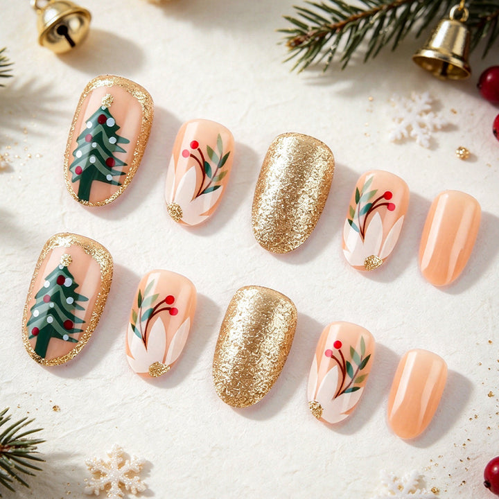 Holiday-Themed Nail Art Set Stornfield
