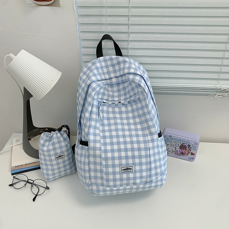Stylish Checkered Backpack Stornfield